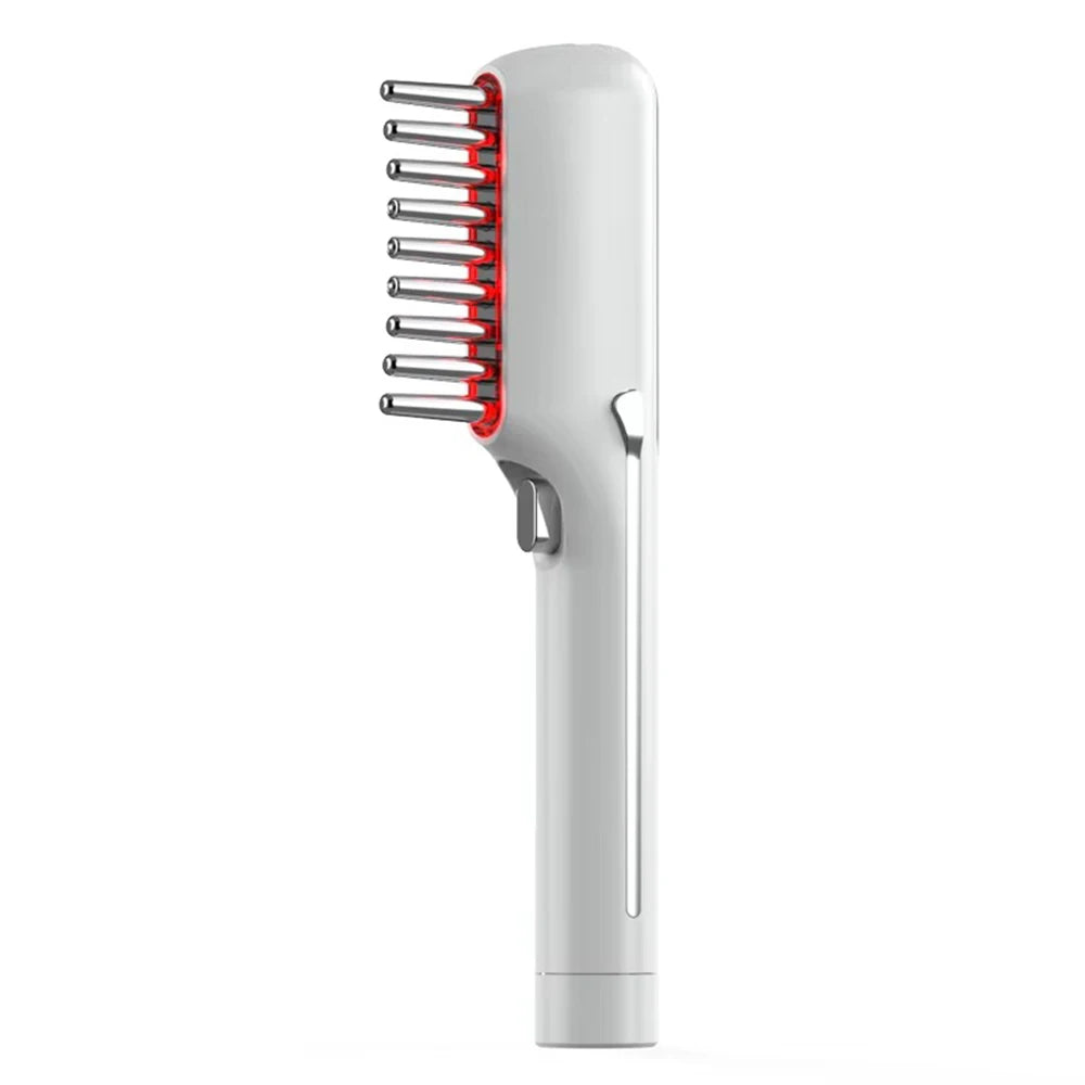 LED Red Light Therapy Electric Massage Comb Hair Growth Applicator Anti-Hair Loss Head Massage Hair Brush Scalp Treatment